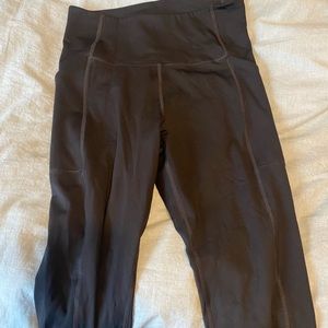 Girlfriend black leggings with pockets